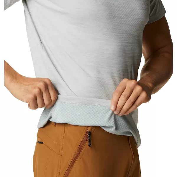 imageColumbia Mens Zero Rules Short Sleeve ShirtColumbia Grey Heather