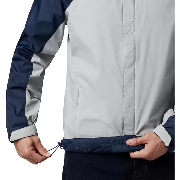 imageColumbia NCAA mens Glennaker Storm JacketAuburn Tigers Aub  Collegiate Navy Columbia Grey