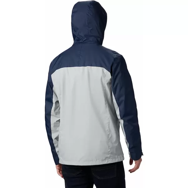 imageColumbia NCAA mens Glennaker Storm JacketAuburn Tigers Aub  Collegiate Navy Columbia Grey