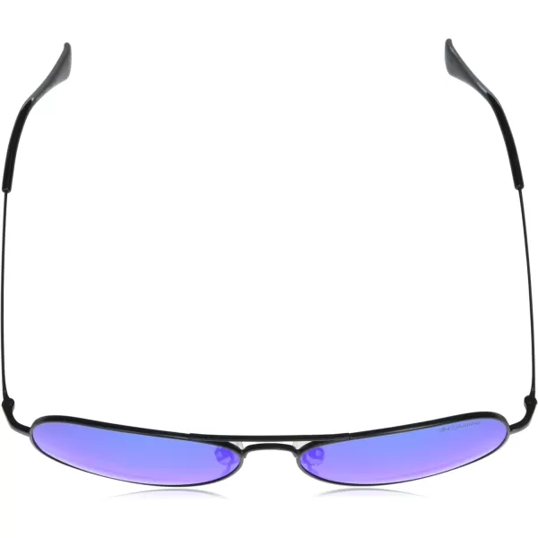 imageColumbia Norwester Aviator SunglassesSatin BlackBlue Polarized
