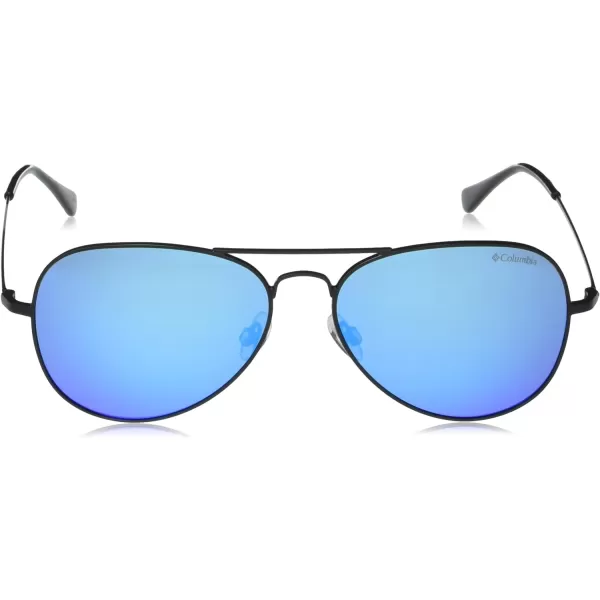 imageColumbia Norwester Aviator SunglassesSatin BlackBlue Polarized