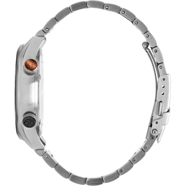 imageColumbia OUTBACKER Texas Longhorns Mens Stainless Steel Watch with Stainless Steel BraceletColumbia OUTBACKER Texas Longhorns Mens Stainless Steel Watch with Stainless Steel Bracelet