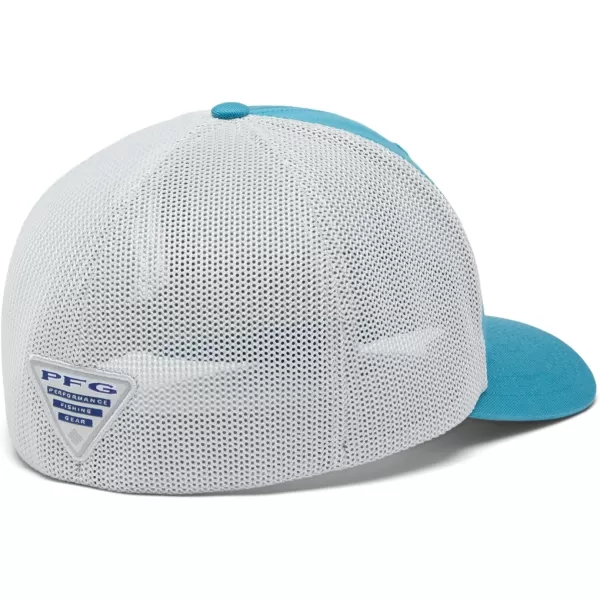 imageColumbia PFG Logo Mesh Ball CapCanyon BlueIcy Morn