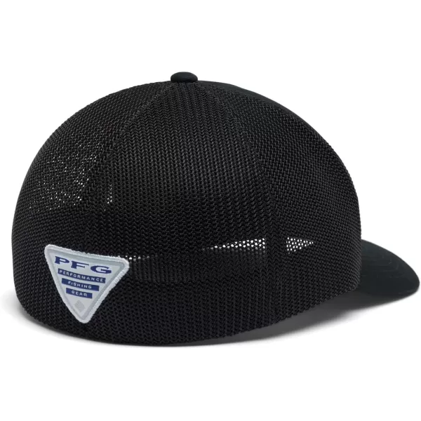 imageColumbia PFG Mesh Canada Fish Flag StretchFit HatBlackBlackMexico Fish Flag