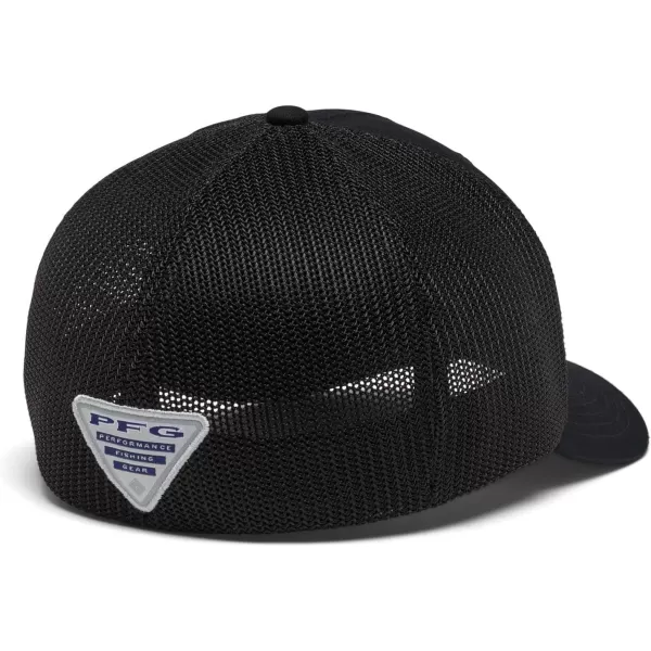 imageColumbia PFG Mesh Canada Fish Flag StretchFit HatBlackBlackMexico Fish Flag