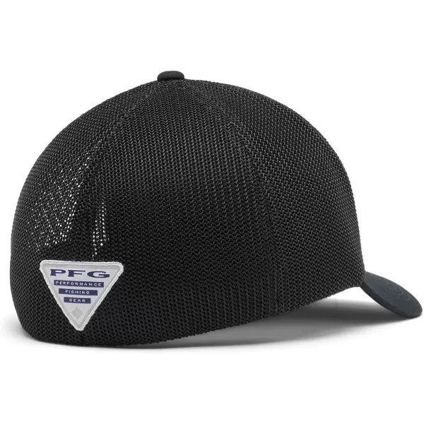 imageColumbia PFG Mesh Canada Fish Flag StretchFit HatBlackBlackTexas Fish