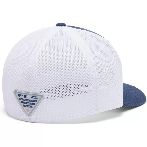 imageColumbia PFG Mesh Canada Fish Flag StretchFit HatCarbon HeatherUS Fish Flag