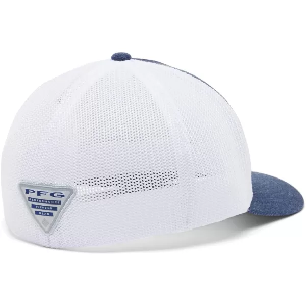 imageColumbia PFG Mesh Canada Fish Flag StretchFit HatCarbon HeatherUS Fish Flag