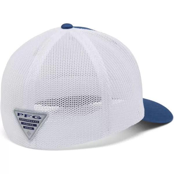 imageColumbia PFG Mesh Canada Fish Flag StretchFit HatNight TideWhite