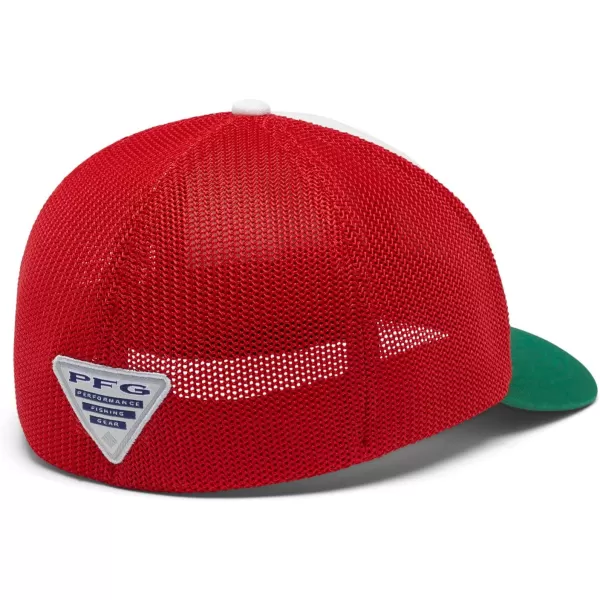 imageColumbia PFG Mesh Canada Fish Flag StretchFit HatWhiteMexico Fish Flag