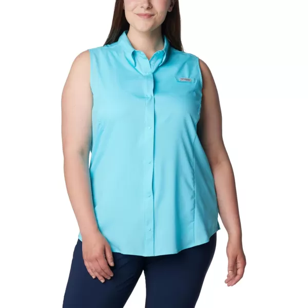 imageColumbia Sportswear Womens Tamiami Sleeveless ShirtOpal Blue
