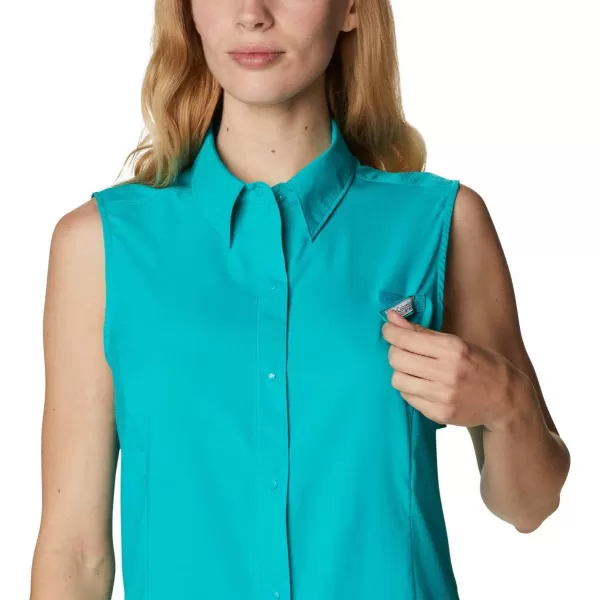 imageColumbia Sportswear Womens Tamiami Sleeveless ShirtTropic Water