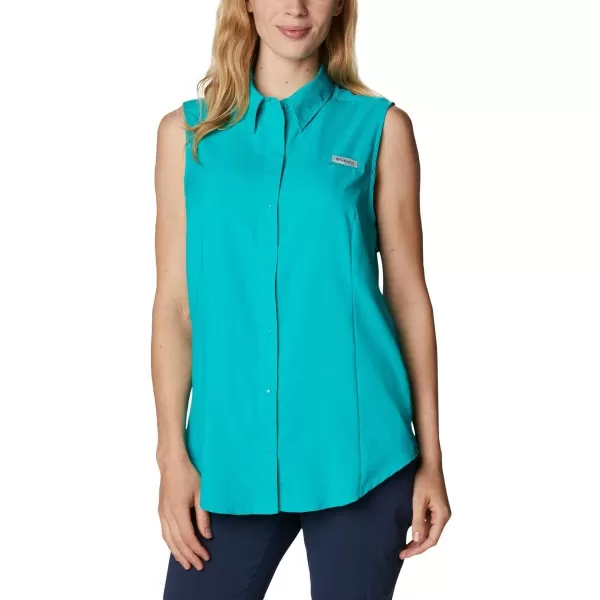 imageColumbia Sportswear Womens Tamiami Sleeveless ShirtTropic Water