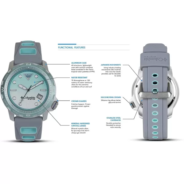 imageColumbia Timing Backcaster PFG Summer CollectionGulf Stream Blue