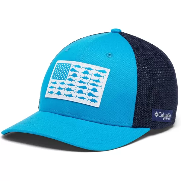 imageColumbia Tree Flag Mesh Ball CapHighCompass BlueOffshore Slam Flag