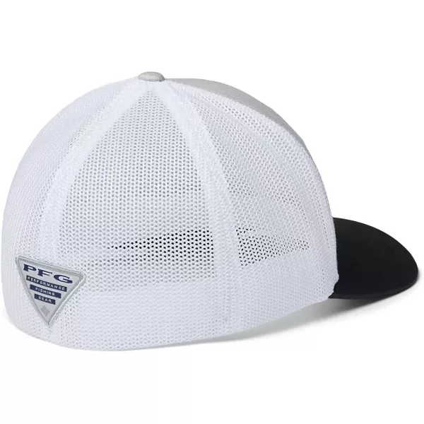 imageColumbia Tree Flag Mesh Ball CapHighCool GreyWhiteBlackUs Flag
