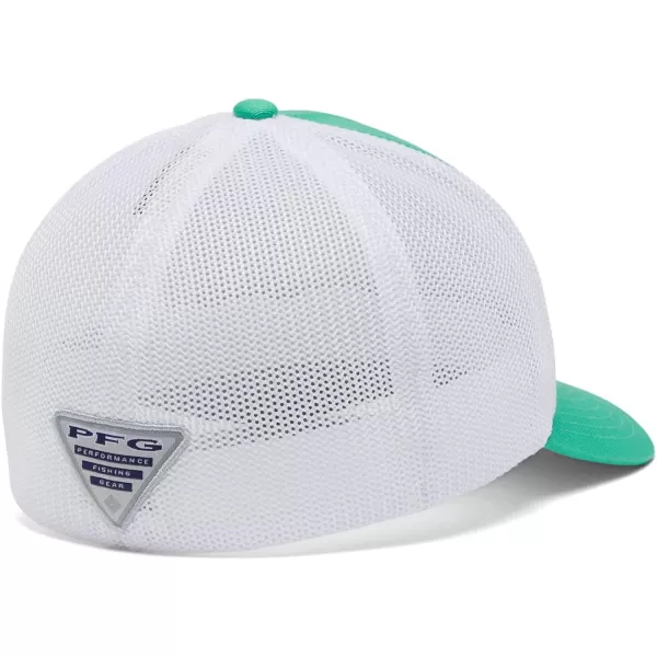 imageColumbia Tree Flag Mesh Ball CapHighElectric TurquoiseWhiteCool Grey