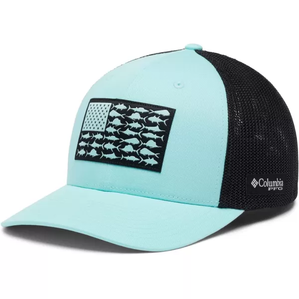 imageColumbia Tree Flag Mesh Ball CapHighGulf StreamBlackOffshore Slam Flag