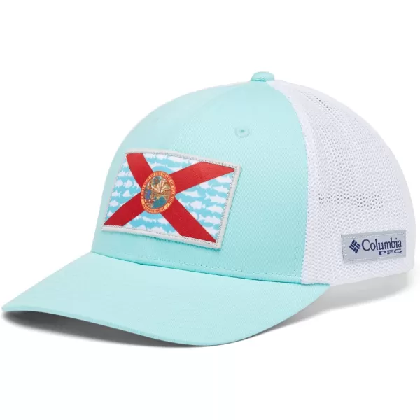 imageColumbia Tree Flag Mesh Ball CapHighGulf StreamWhiteFl Fish Flag