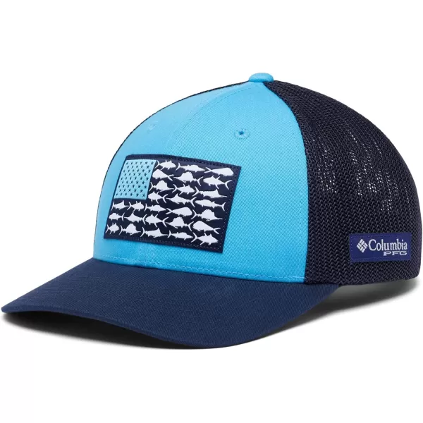 imageColumbia Tree Flag Mesh Ball CapHighRiptideCollegiate NavyOffshore Slam Flag
