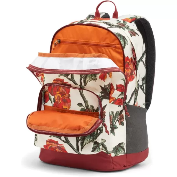 imageColumbia Unisex Zigzag 30L Backpack Black One SizeChalk BotanicaMarsala Red One Size