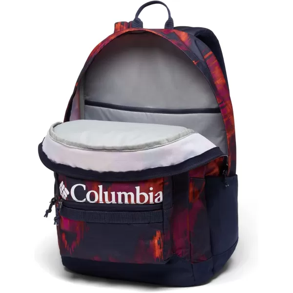 imageColumbia Unisex Zigzag 30L Backpack Black One SizeDark Nocturnal Folk Blur Print One Size