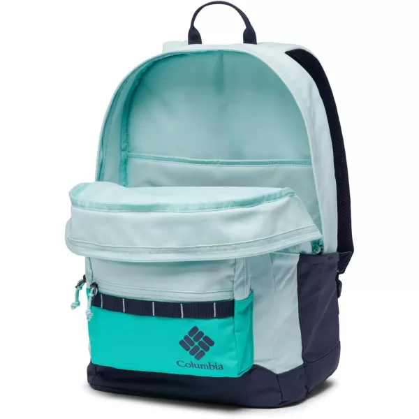 imageColumbia Unisex Zigzag 30L Backpack Black One SizeIcy MornElectric Turquoise One Size