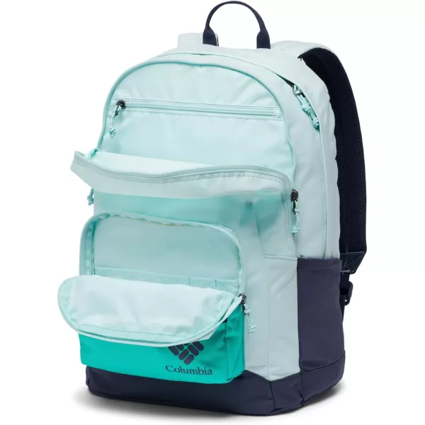 imageColumbia Unisex Zigzag 30L Backpack Black One SizeIcy MornElectric Turquoise One Size