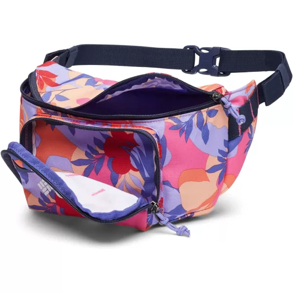 imageColumbia Unisex Zigzag Hip PackWild Geranium Floriated