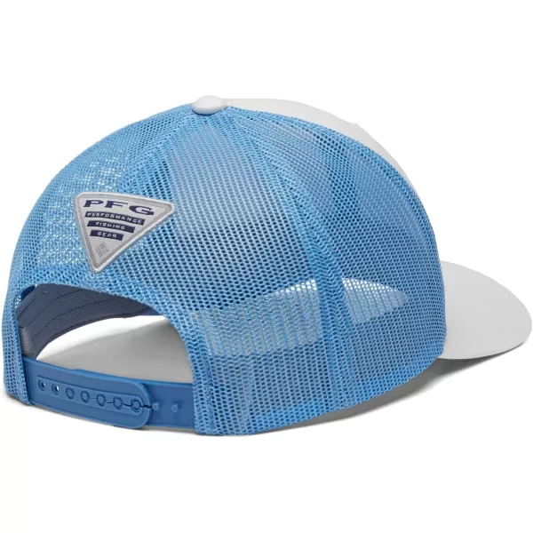 imageColumbia UnisexAdult Pfg Fish Flag Mesh Snap BackWhiteSail
