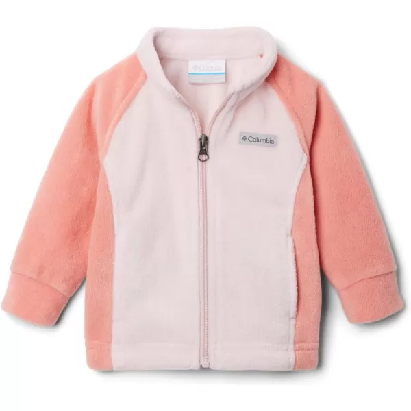 imageColumbia UnisexBaby Benton Springs Fleece JacketFaded PeachDusty Pink