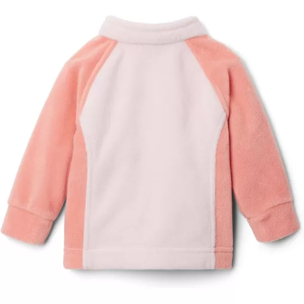 imageColumbia UnisexBaby Benton Springs Fleece JacketFaded PeachDusty Pink