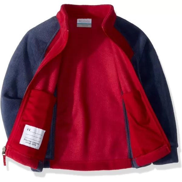 imageColumbia UnisexBaby Benton Springs Fleece JacketPomegranateNocturnal