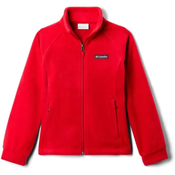 imageColumbia UnisexBaby Benton Springs Fleece JacketRed Lily