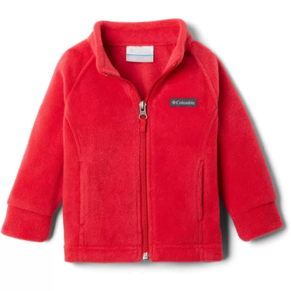 imageColumbia UnisexBaby Benton Springs Fleece JacketRed Lily
