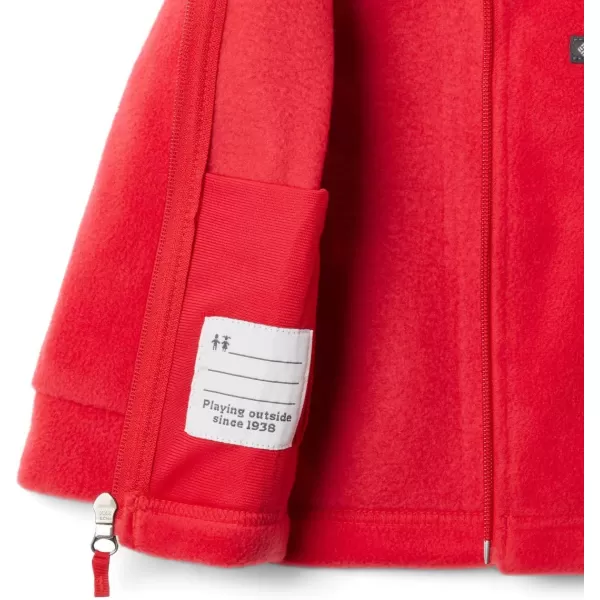 imageColumbia UnisexBaby Benton Springs Fleece JacketRed Lily