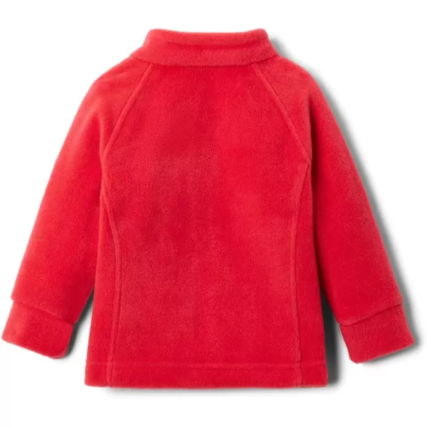 imageColumbia UnisexBaby Benton Springs Fleece JacketRed Lily