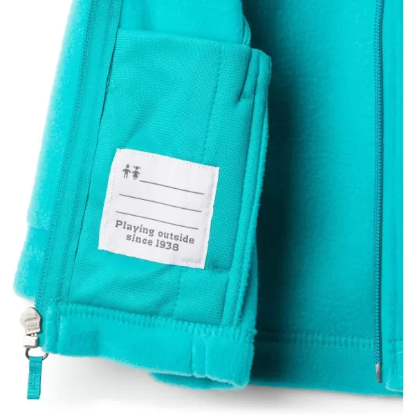 imageColumbia UnisexBaby Benton Springs Fleece JacketTropic Water  Legacy