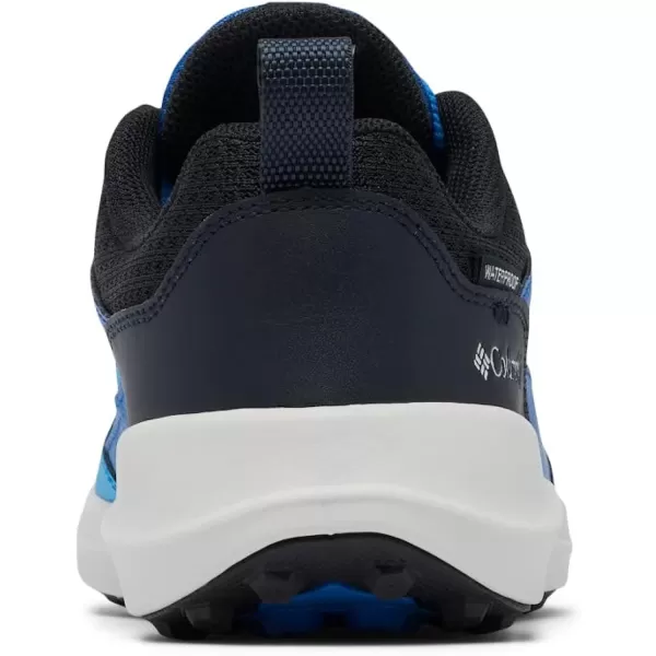 imageColumbia UnisexChild Hatana Waterproof Hiking ShoeCompass BlueSilver Grey