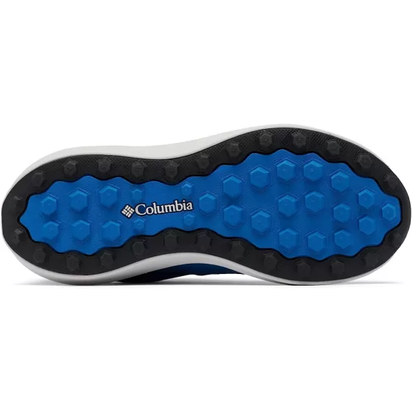 imageColumbia UnisexChild Hatana Waterproof Hiking ShoeCompass BlueSilver Grey