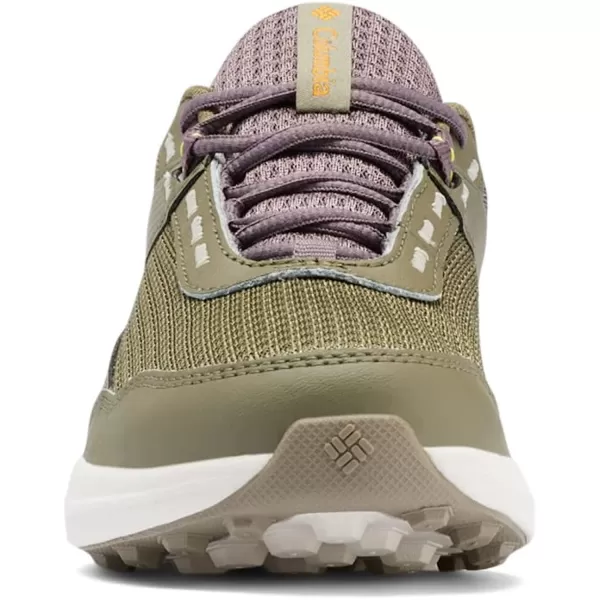 imageColumbia UnisexChild Hatana Waterproof Hiking ShoeStone GreenMango