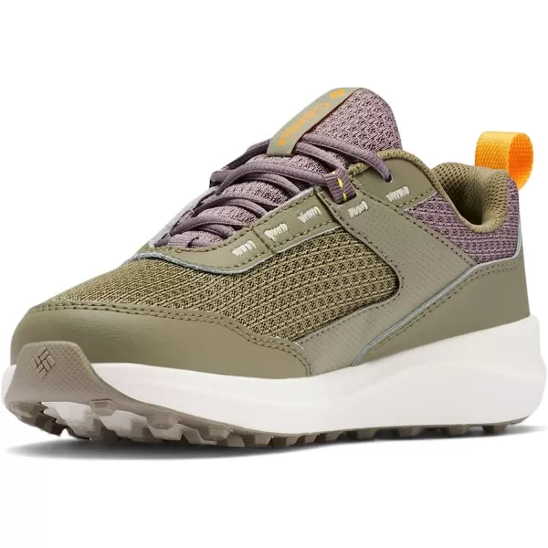 imageColumbia UnisexChild Hatana Waterproof Hiking ShoeStone GreenMango