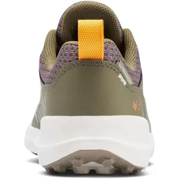 imageColumbia UnisexChild Hatana Waterproof Hiking ShoeStone GreenMango