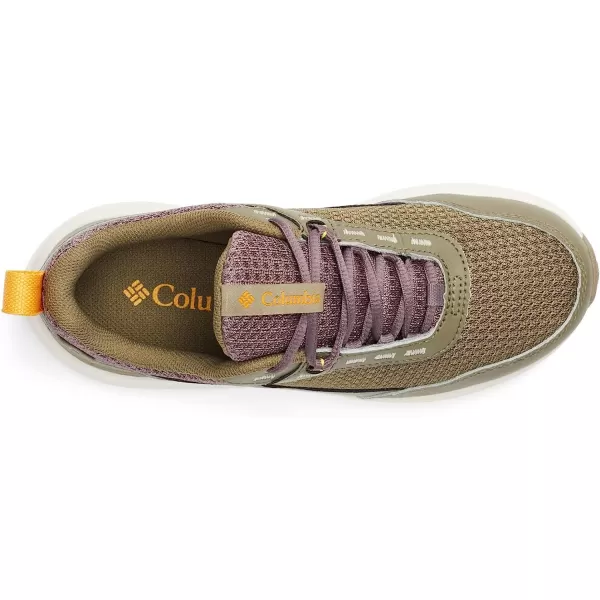 imageColumbia UnisexChild Hatana Waterproof Hiking ShoeStone GreenMango