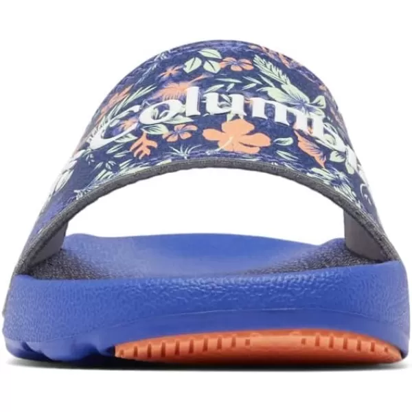 imageColumbia UnisexChild Hood River Slide Sport SandalPurple LotusWhite