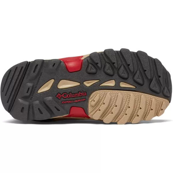 imageColumbia UnisexChild Newton Ridge Amped Hiking ShoeElk  Mountain Red