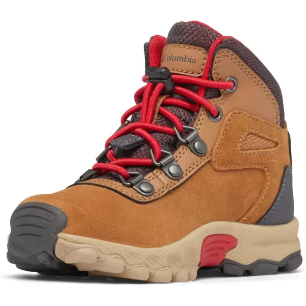 imageColumbia UnisexChild Newton Ridge Amped Hiking ShoeElk  Mountain Red