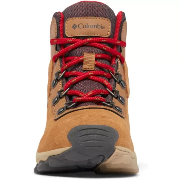 imageColumbia UnisexChild Newton Ridge Amped Hiking ShoeElk  Mountain Red