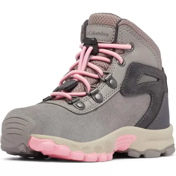 imageColumbia UnisexChild Newton Ridge Amped Hiking ShoeStratus  Pink Orchid