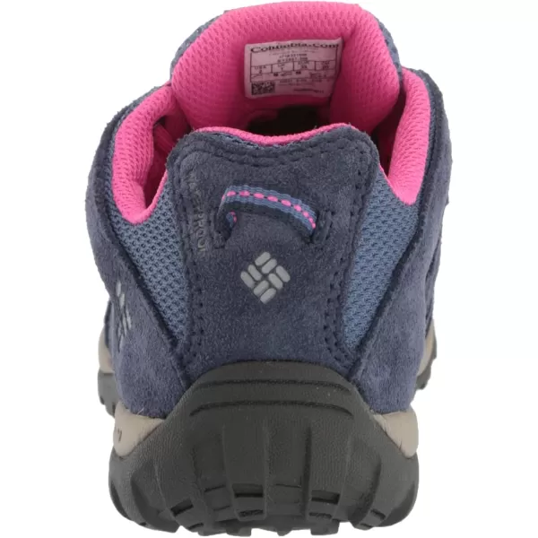 imageColumbia UnisexChild Redmond Waterproof Hiking ShoeBluebell  Pink Ice